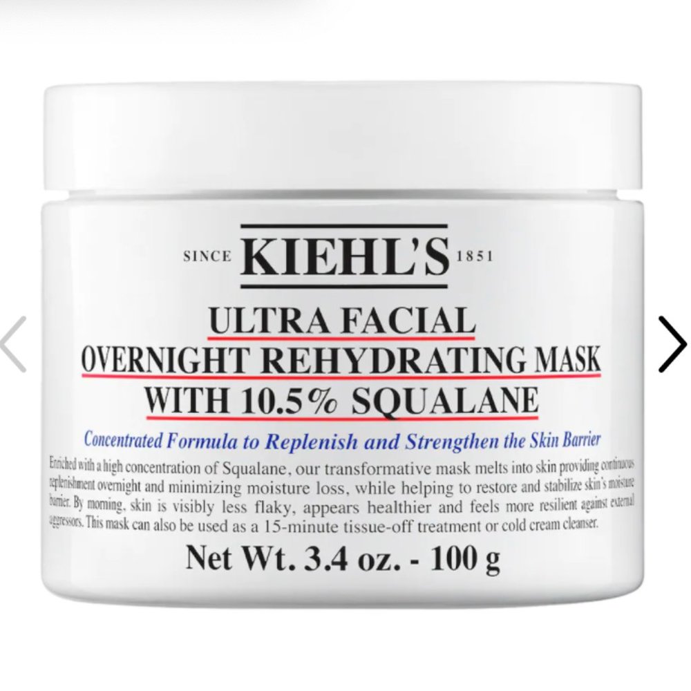 Kiehl's Ultra Facial Overnight Hydrating Face Mask Brand New